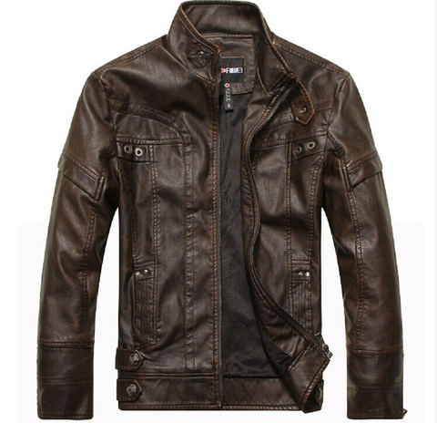 Super MASCULINA mens jacket (Lamb Leather) - Super Leather Wear