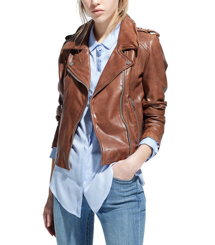 Super Admiry Women Biker Leather Jackets - Super Leather Wear