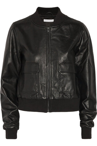 Super Barry Women Bomber Leather Jackets - Super Leather Wear