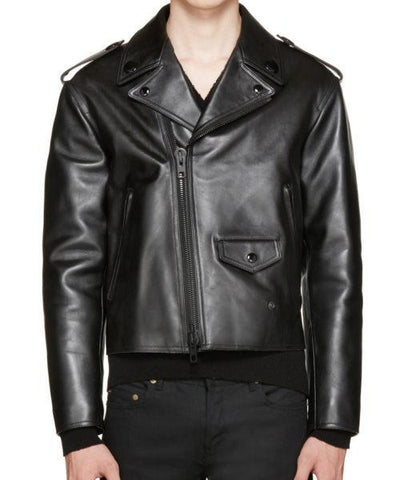 Super Benzi Men Biker Leather Jackets - Super Leather Wear