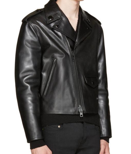 Super Benzi Men Biker Leather Jackets - Super Leather Wear