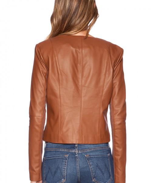 Super Brooze Women Biker Leather Jackets - Super Leather Wear