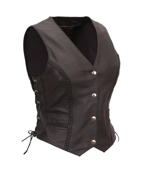 Super Cowgirl Women Leather Vests - Super Leather Wear