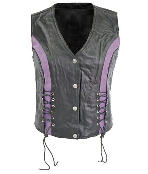 Super Cowhide Women Leather Vests - Super Leather Wear