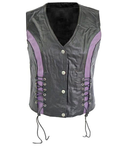 Super Cowhide Women Leather Vests - Super Leather Wear