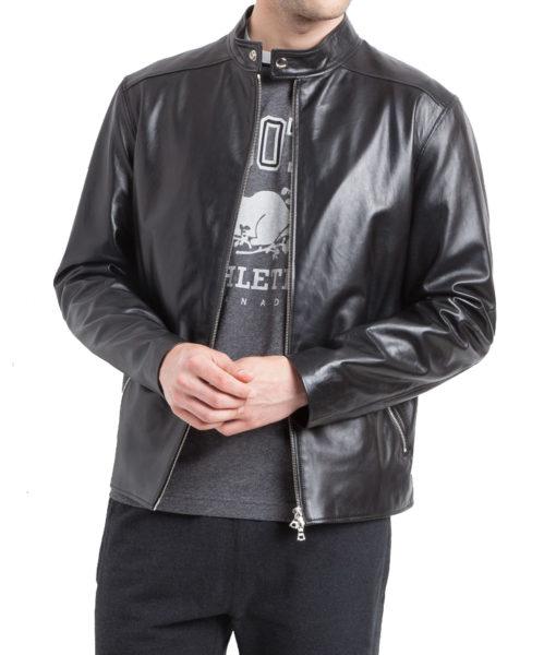 Super Givenchy Men Classic Leather Jacket - Super Leather Wear