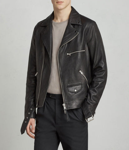 Super Kodey Leather Bike Jacket - Super Leather Wear