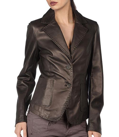 Super Silky Women Leather Coats - Super Leather Wear