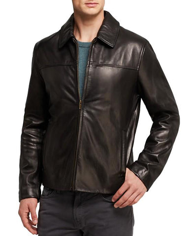 Super Smooth Men Classic Leather Jackets - Super Leather Wear
