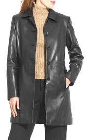 Super Trench Women Leather Coats - Super Leather Wear