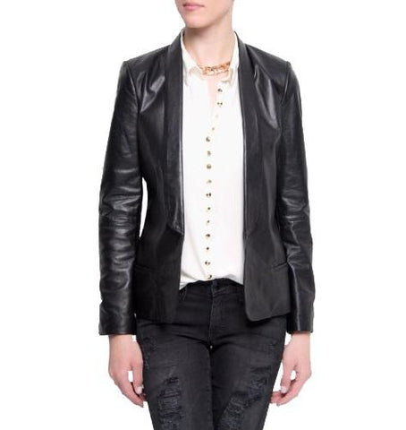 Super Vergro Women Leather Blazers - Super Leather Wear