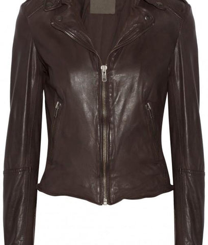 Super Vinera Women Biker Leather Jackets - Super Leather Wear