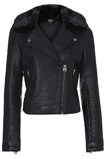Super Widecollar Women Biker Leather Jackets - Super Leather Wear