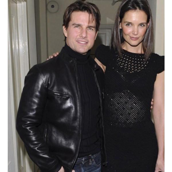 Super Black Biker Minority Report Leather Jacket - Super Leather Wear